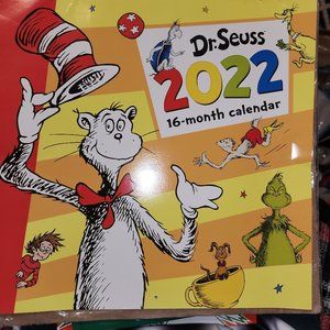 2022 Dr Seuss Calendar.